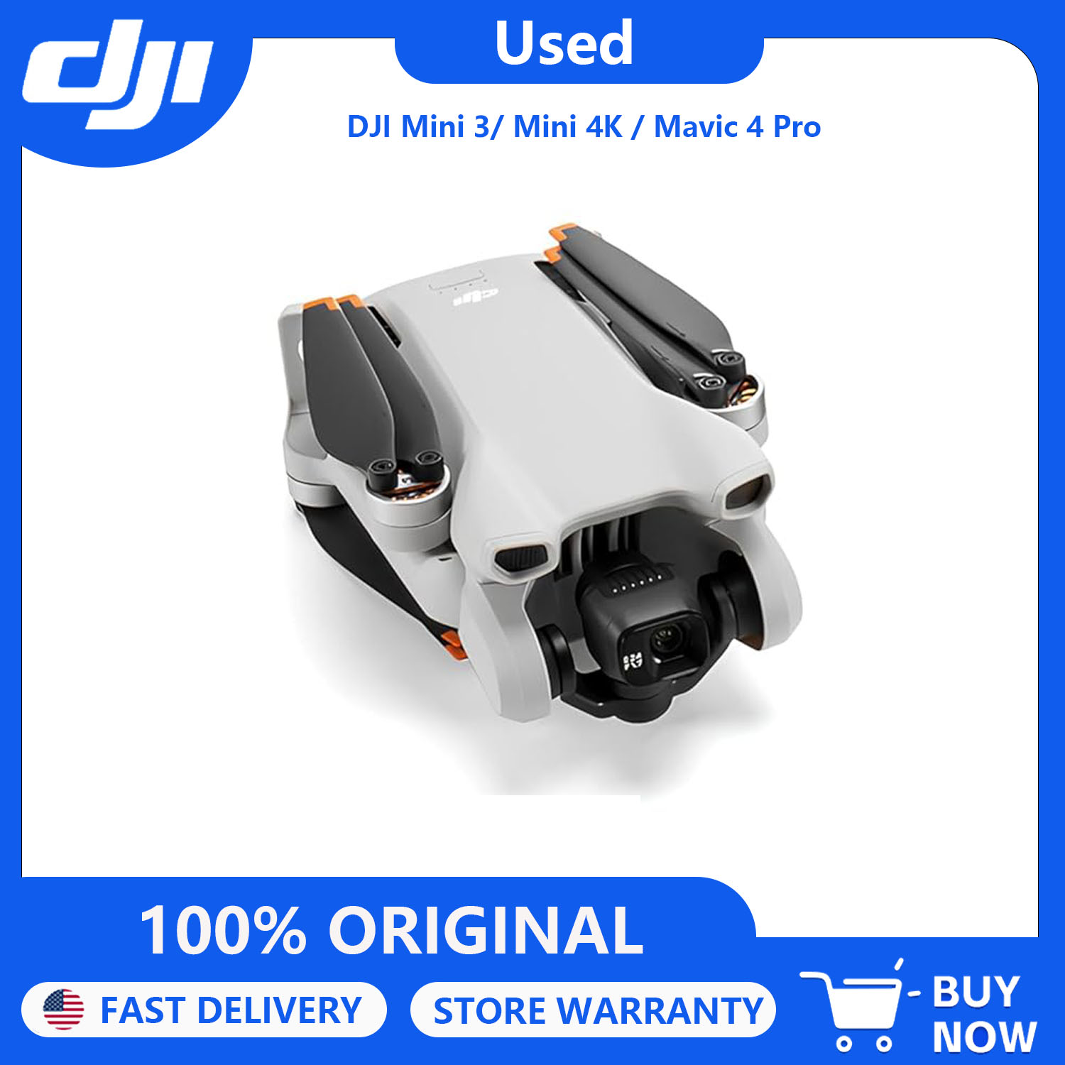 Refurbished DJI Mini 3 / Mini  - огляд і ціна Dji Drone Mini 3
