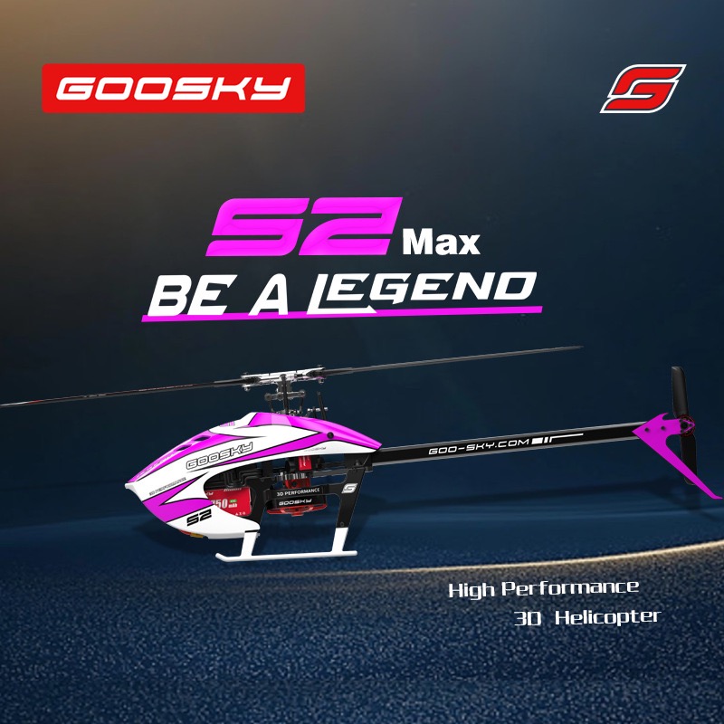 GOOSKY S2 Max Model Aircraft B - огляд і ціна Rc Helicopter Case
